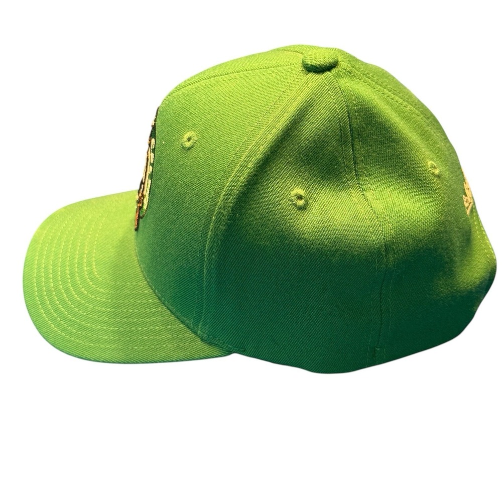 Mitchell & Ness Authentic Boston Celtics Snapback Hat NBA Green New - Picture 3 of 7
